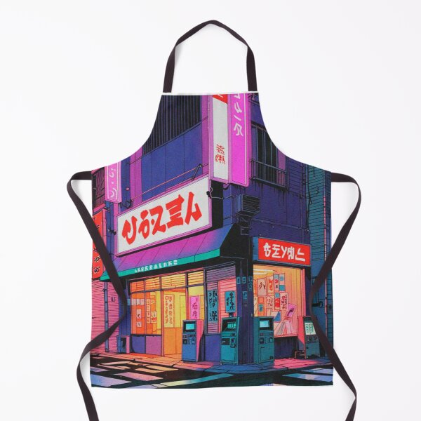 Item preview, Kyoto Nights – Neon Alleyways and Static Dreams designed and sold by RetroRebootShop.
