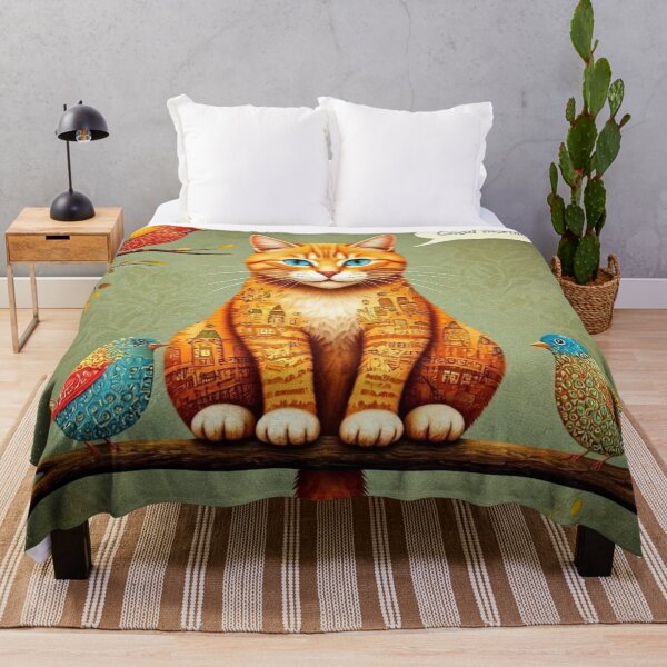 Item preview, Good Morning Kitty designed and sold by Junipurr’s Corner .
