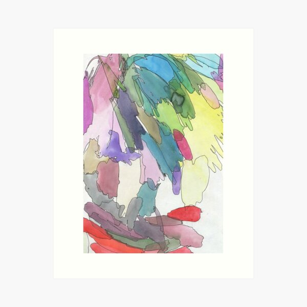 Item preview, Watercolor Swatch Pattern #3 designed and sold by Amber Wiesberg.