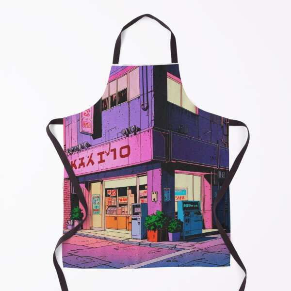 Item preview, Static Streets of Kyoto – Vaporwave Reverie designed and sold by RetroRebootShop.