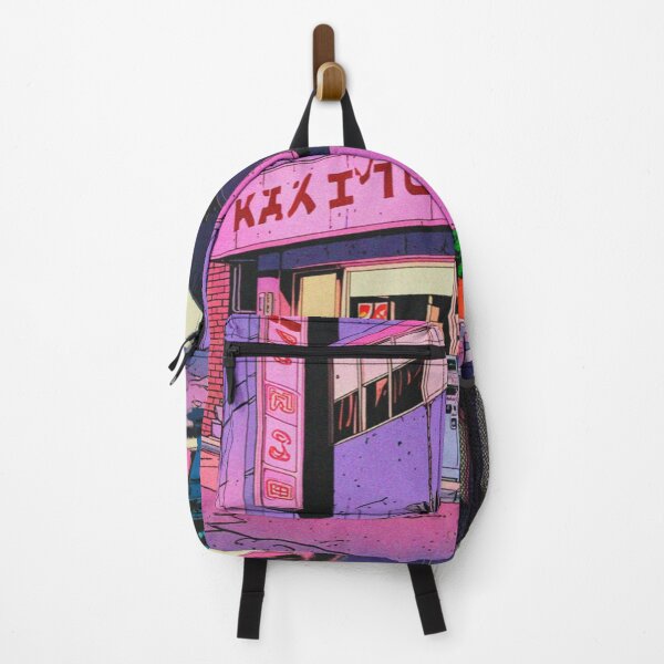 Item preview, Static Streets of Kyoto – Vaporwave Reverie designed and sold by RetroRebootShop.
