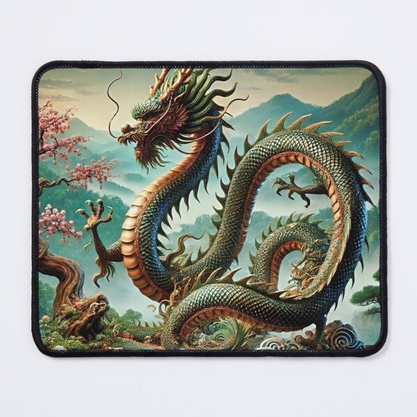 Item preview, The Emerald Dragon's Elegance designed and sold by GlassPenny.