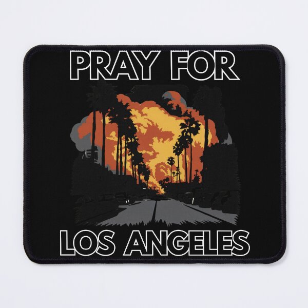 Item preview, Pray for Los Angeles - Powerful Urban Artwork designed and sold by Mrrjgraphic.