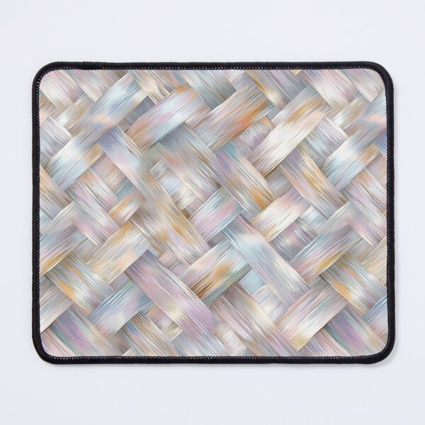 Item preview, Soft Pastel Woven Texture Pattern Art designed and sold by AstroWolf Studio.
