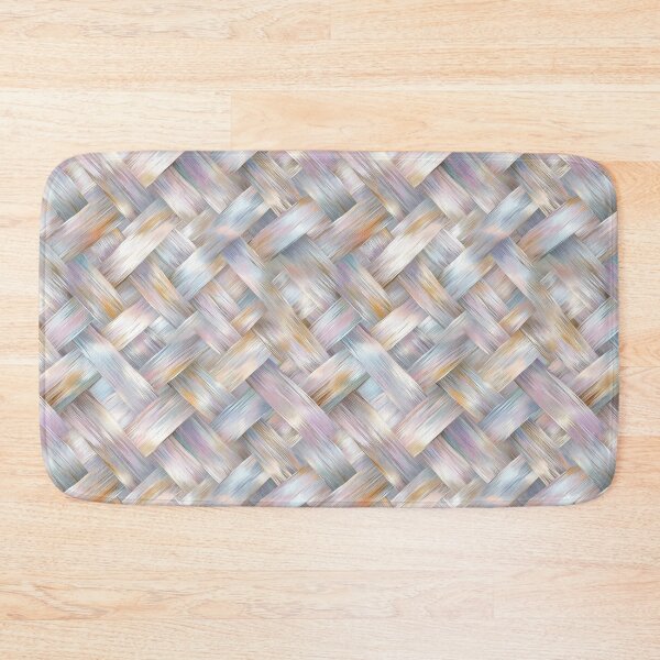 Item preview, Soft Pastel Woven Texture Pattern Art designed and sold by AstroWolf Studio.
