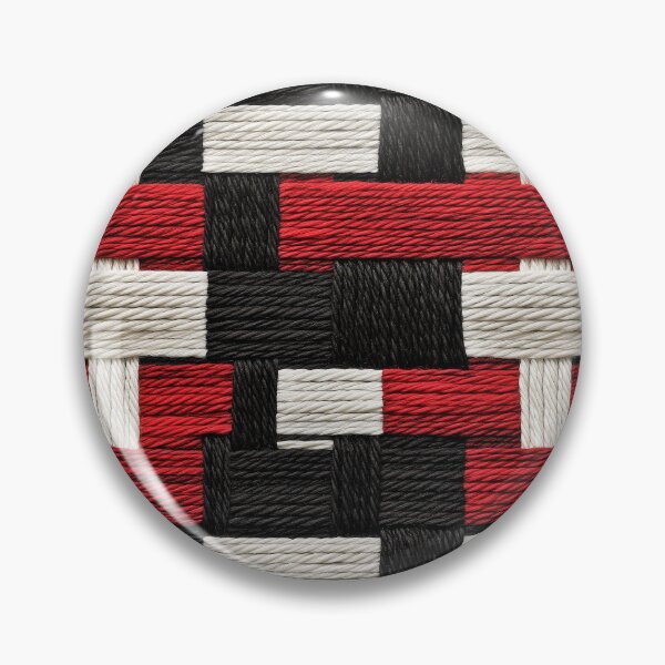Item preview, Bold Red, Black, and White Woven Pattern designed and sold by AstroWolf Studio.