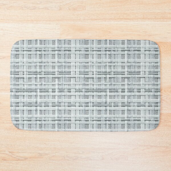 Item preview, Minimalist Monochrome Woven Grid Design designed and sold by AstroWolf Studio.