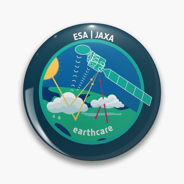 Item preview, EarthCARE Mission Patch - ESA Climate Explorer designed and sold by MeetinSpace.