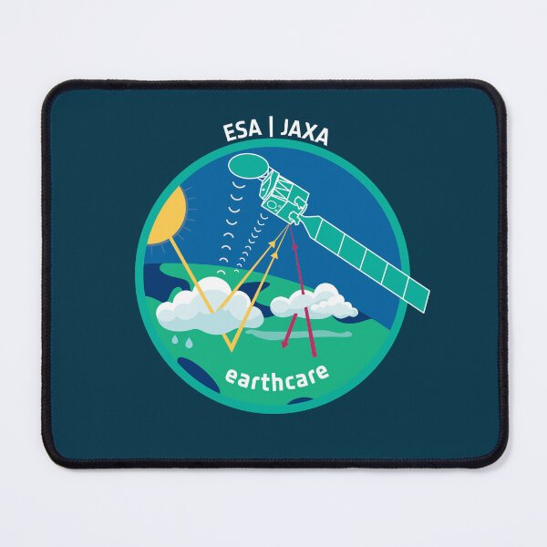 Item preview, EarthCARE Mission Patch - ESA Climate Explorer designed and sold by MeetinSpace.
