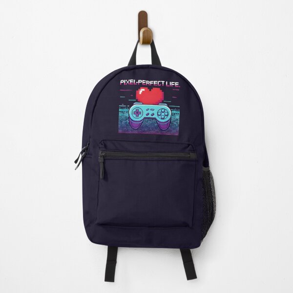 Item preview, Pixel-Perfect Life Retro Gaming Art designed and sold by Hooodify.