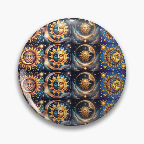 Item preview, Sun, Moon & Star Co. collage designed and sold by DeaHeidiDesigns.