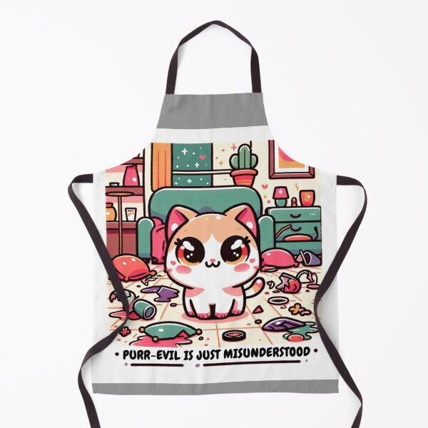 Item preview, Misunderstood Purr-evil: Cute Chaos Cat Design designed and sold by MIDesign.