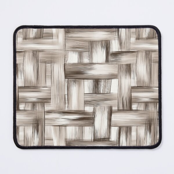 Item preview, Neutral Brushstroke Woven Pattern Texture Art designed and sold by AstroWolf Studio.