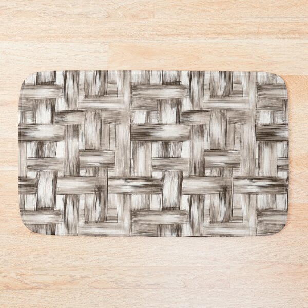 Item preview, Neutral Brushstroke Woven Pattern Texture Art designed and sold by AstroWolf Studio.