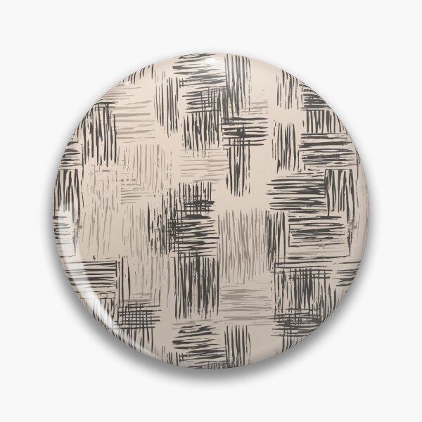 Item preview, Rustic Scribbled Hand-Drawn Woven Grid Pattern designed and sold by AstroWolf Studio.