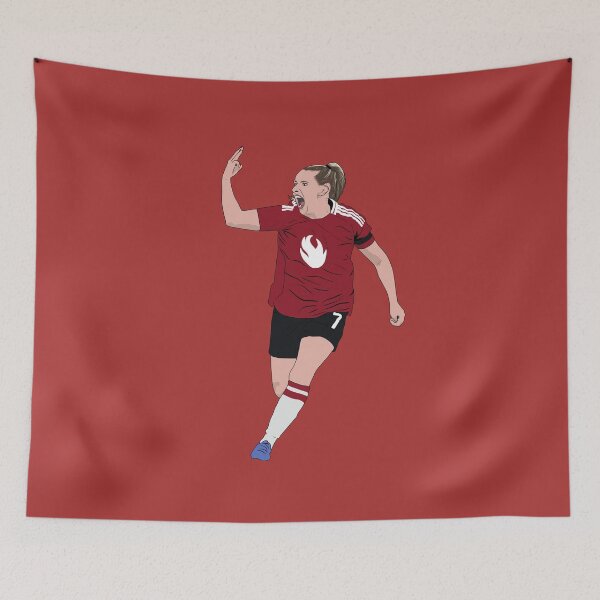 Item preview, Ella Toone Hat Trick V City Goal Celebration Minimalist designed and sold by Hevding.