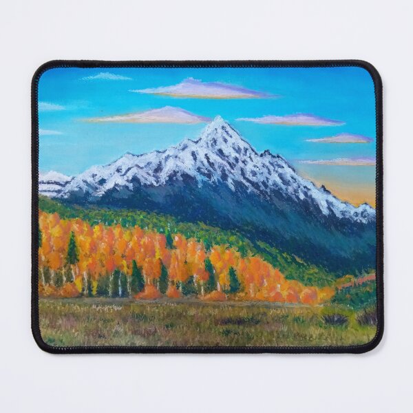 Item preview, Mountainscape - Oil Pastel Techique designed and sold by Sky-99.