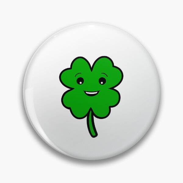 Item preview, Kawaii Lucky Clover designed and sold by Sartoris Art.