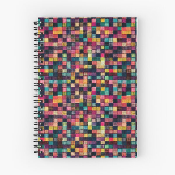 Item preview, Vibrant Checkered Woven Squares Design designed and sold by AstroWolf Studio.