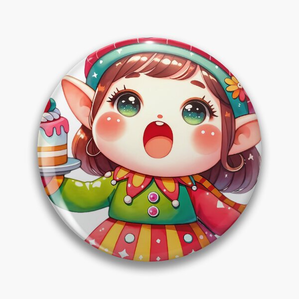 Item preview, Colorful Elf Watercolor Clipart – Fantasy-Themed, Hand-Painted Art for Crafts & Designs – Perfect for DIY Projects  designed and sold by angieart68.