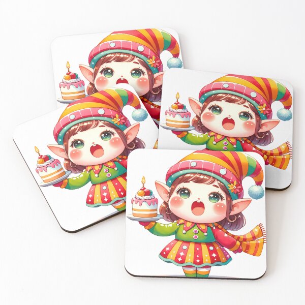 Item preview, Colorful Elf Watercolor Clipart – Fantasy-Themed, Hand-Painted Art for Crafts & Designs – Perfect for DIY Projects  designed and sold by angieart68.