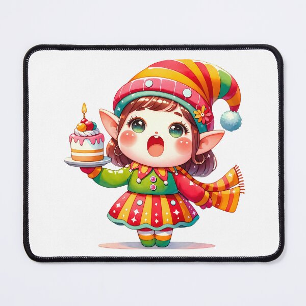 Item preview, Colorful Elf Watercolor Clipart – Fantasy-Themed, Hand-Painted Art for Crafts & Designs – Perfect for DIY Projects  designed and sold by angieart68.