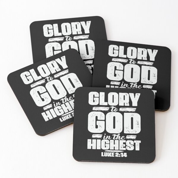 Item preview, Luke 2:14 Glory To God In The Highest designed and sold by plushism.