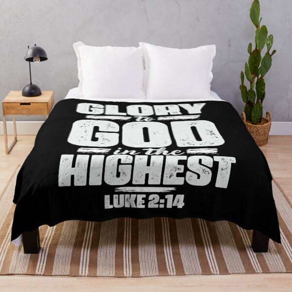 Item preview, Luke 2:14 Glory To God In The Highest designed and sold by plushism.
