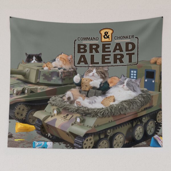Item preview, Command & Chonker Bread Alert designed and sold by ChonkingHazard.
