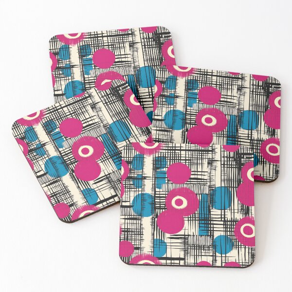 Item preview, Bold Abstract Circles with Graphic Lines designed and sold by AstroWolf Studio.
