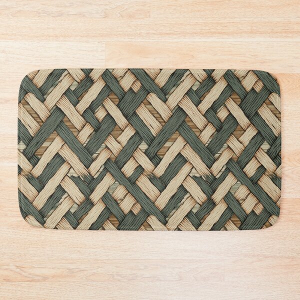 Item preview, Rustic Green and Beige Braided Texture designed and sold by AstroWolf Studio.