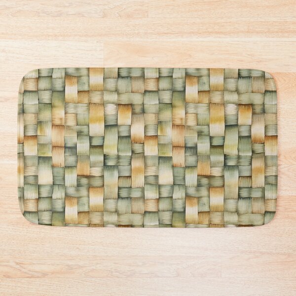 Item preview, Soft Neutral Watercolor Woven Pattern designed and sold by AstroWolf Studio.