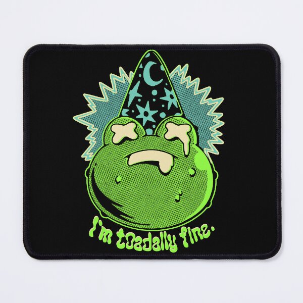 Item preview, I'm Toadally Fine designed and sold by Ilustrata®.