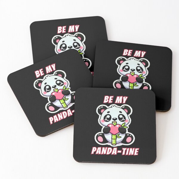 Item preview, Be My Panda-tine designed and sold by SomethingNiceHI.