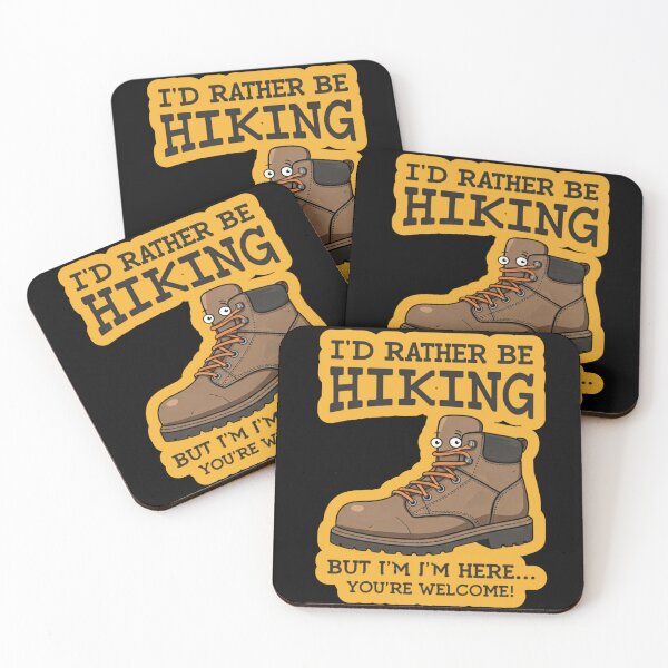Item preview, I'd rather be hiking designed and sold by FitEnvy.