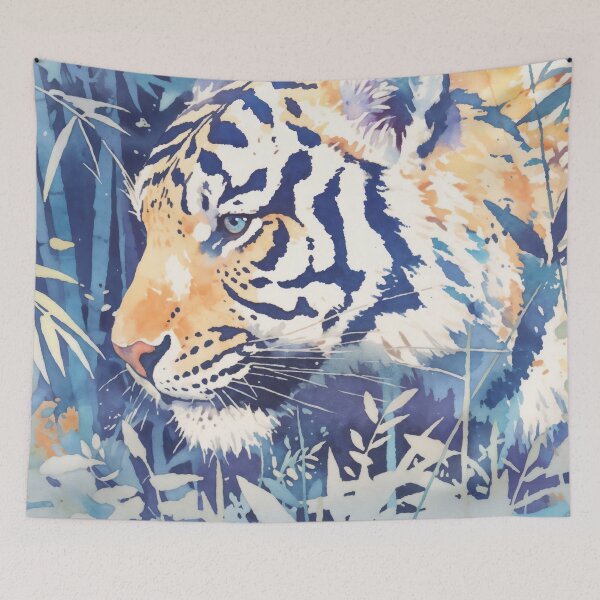 Item preview, Jungle Shadows Tiger's Intense Stare designed and sold by AshiraCreations.
