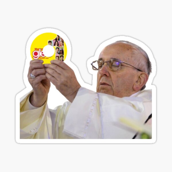 Item preview, Glee CD Pope Meme designed and sold by hnnhbnna.