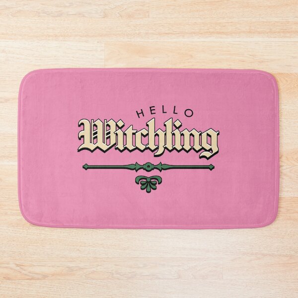 Item preview, Hello Witchling Illustrated Bookish Type  designed and sold by Magyarmelcsi Illustration.