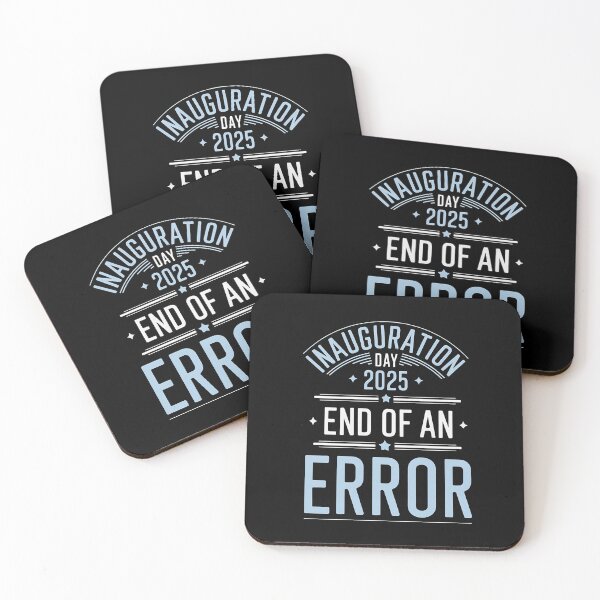 Item preview, Inauguration Day 2025 End of an Error - The perfect gift for those with a sense of humor, passionate about politics, and excited for change in America in 2025. designed and sold by ZyziowskyArt.
