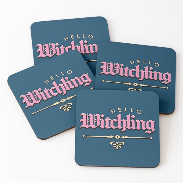 Item preview, Hello Witchling Illustrated Bookish Type  designed and sold by Magyarmelcsi Illustration.