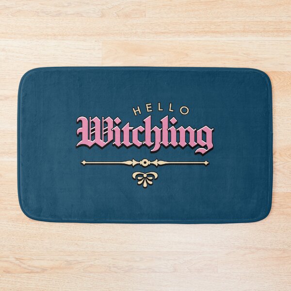 Item preview, Hello Witchling Illustrated Bookish Type  designed and sold by Magyarmelcsi Illustration.