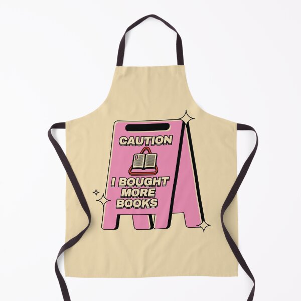 Item preview, Caution I Bought More Books Illustrated Bookish Type designed and sold by Magyarmelcsi Illustration.