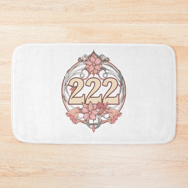 Item preview, Angel Number 222. Synchronicity design. Floral. designed and sold by Shoot-The-Moon.