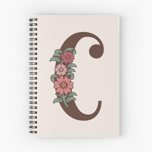Item preview, Floral C Monogram designed and sold by DonnaRaquel.
