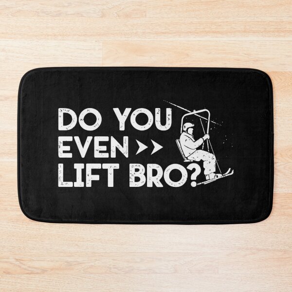 Item preview, Funny Ski | Do You Even Lift Bro Skiing Saying designed and sold by tmerchtrends.