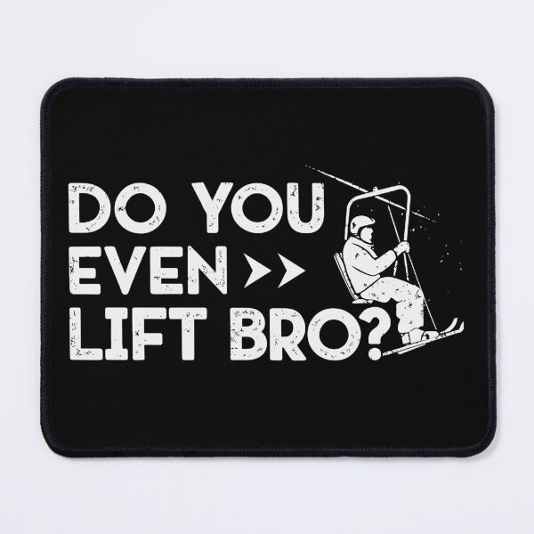 Item preview, Funny Ski | Do You Even Lift Bro Skiing Saying designed and sold by tmerchtrends.