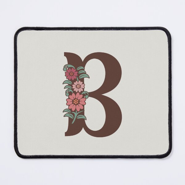 Item preview, Floral B Monogram  designed and sold by DonnaRaquel.