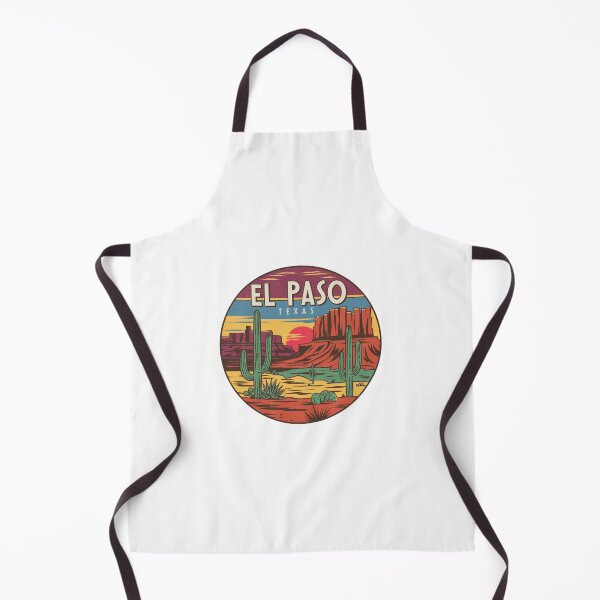 Item preview, El Paso, Texas | Desert Splendor: Cacti and Sunset Landscape designed and sold by CircinusStore.