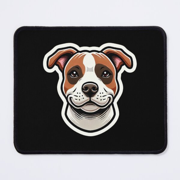 Item preview, American Staffordshire Terrier Dog Head  designed and sold by ArtistEmbrace.