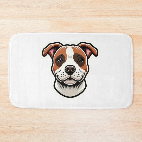 Item preview, American Staffordshire Terrier Dog Head  designed and sold by ArtistEmbrace.